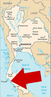 Where Is Railay beach on a map