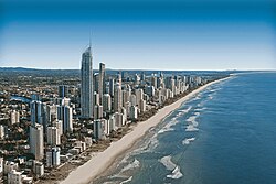 The Gold Coast skyline