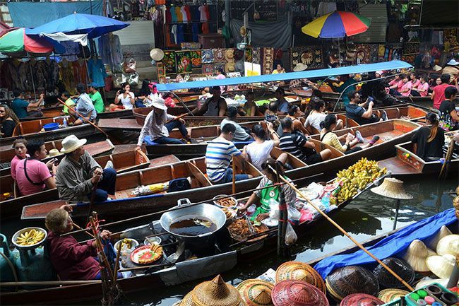 Bangkok's Floating Market