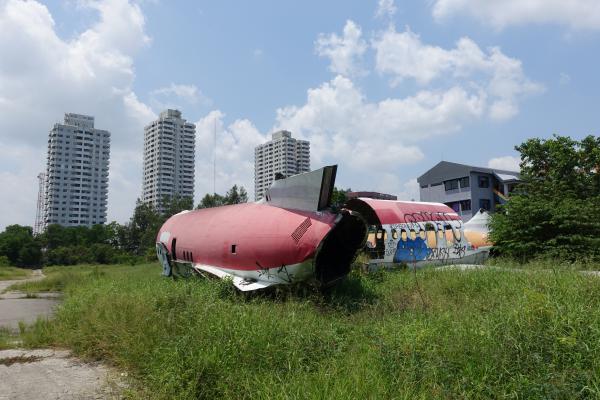 Exploring The Abandoned Planes In Bangkoks Airplane Graveyard