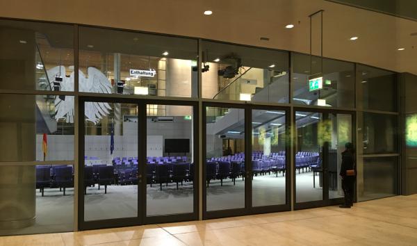 Inside German Bundestag