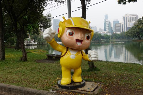 Lumpini Park Mascots