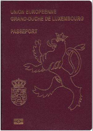 Luxembourgish passport