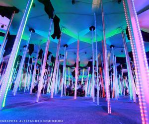 Mirror maze in Kraków