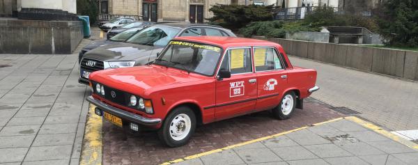 Old Polish Car we saw parked outside!
