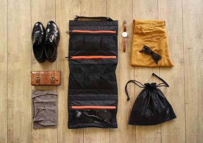 Origami travel organizer