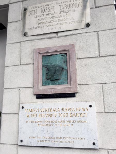 Polish sign in Budapest