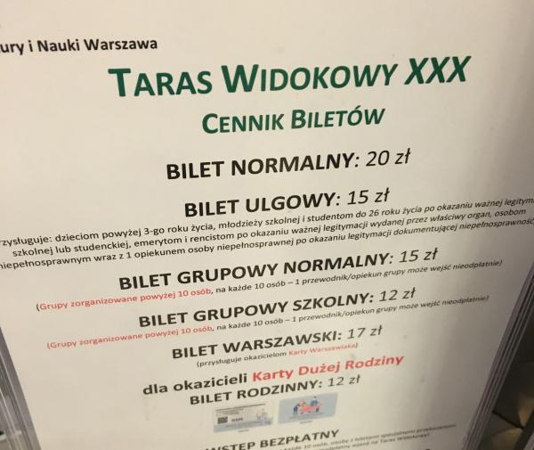 Prices to go to the top of it