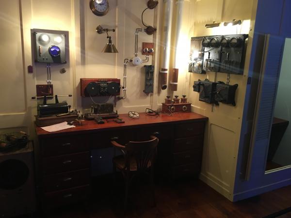 Reconstructions of rooms from the ship