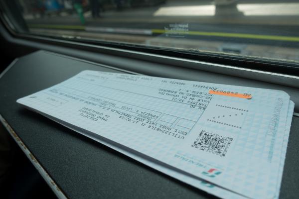 Train From Venice To Treviso