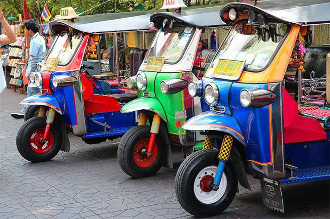 Tuk-Tuks in Thailand