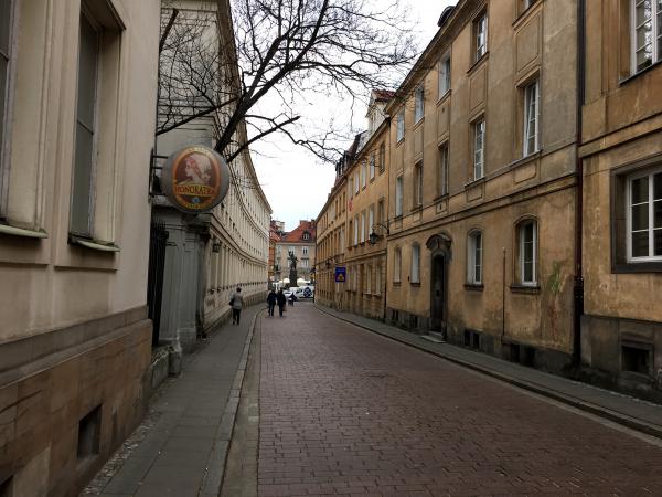 Backstreets near the Old Town area