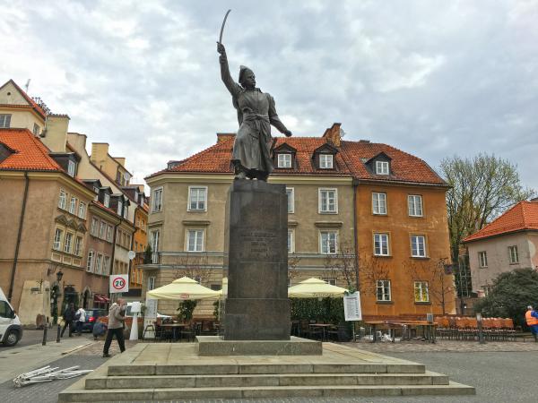 Monument to Jan Kiliński, commander of the 1794 Warsaw Uprising
