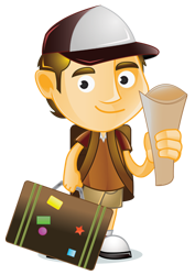 Complete City Guides mascot logo